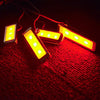 4 x Red Car Door Bowl Handle LED Ambient Lights