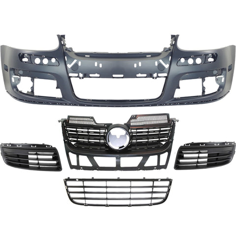 Bumper Cover Kit For 05-10 Volkswagen Jetta with Fog