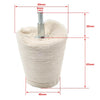 Car Polishing Drill Rotary Tool 65mm Soft Wool Buffing Pad Wheel