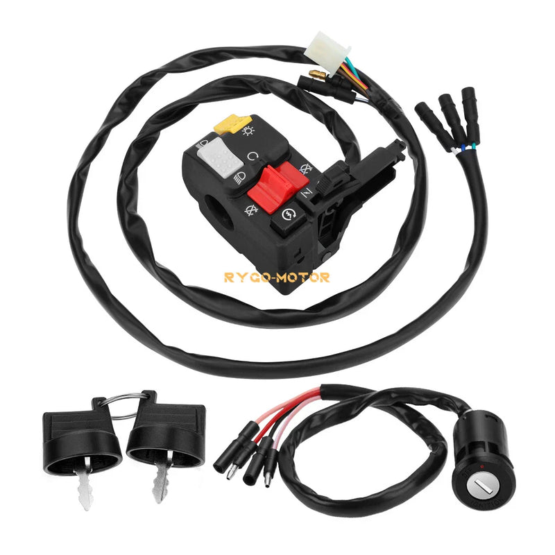 Honda FourTrax Handlebar & Key Switch (1996-2000)