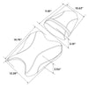 Yamaha YZF R6 Rider & Passenger Seat (2006-2007)