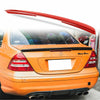 Mercedes Benz W203 Sedan Mars Red Rear Boot Spoiler (2000-2006)