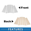 Toyota Highlander 6 Pcs Chrome Silver Door Pillar Trim (2015-2021)