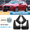 Mazda 3 Sedan 4 x Front Rear Splash Fender Guards Mud Flaps (2019–2023)