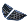 Honda CR-V Rear window trims 2 x Gloss Black window blinds (2023–2024)