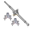 Honda TRX 450R / 450ER 2 x Rear Wheel Axle & Hubs (2004–2014)