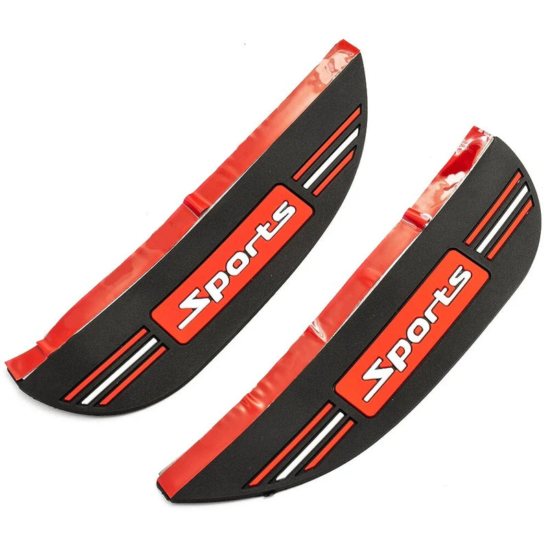 Car 2 x Rear View Mirror Rain Eyebrow Board Rain Remover Cover