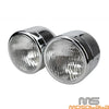 Harley Naked Bike 4" Dominator Dual Headlight