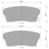 Suzuki Vitara Front Disc Brake Pads Set (1988-1998)