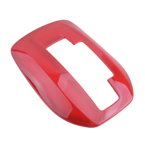 Chevrolet Camaro Red Gear Shift Knob Panel Cover Trim (2010-2015)
