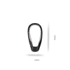 Volvo S60 V40 (2012-2019) Black Carbon Fiber Gear Shift Knob Cover