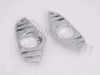 Toyota RAV4 ABS Chrome 2 x Pieces Front Fog Light Cover Trim (2019-2023)