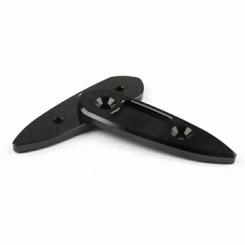 Yamaha YZF R3 (2015-2016), R25 (2013-2015) Black CNC Mirror Caps