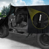 Jeep Wrangler JK JL 4 Door 2007-2021 with Door Zipper SUV Car Cover