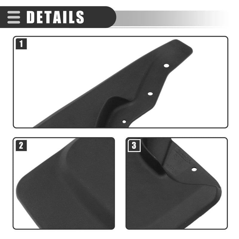 Jeep Grand Cherokee Car Mud Flaps Splash Guards Set (2011-2023)