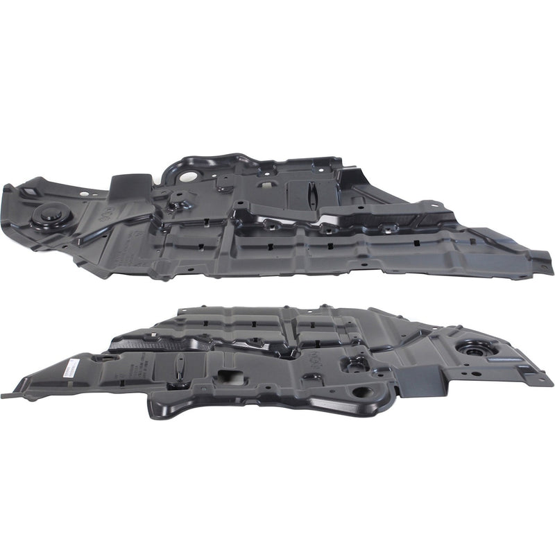Set of 2 Engine Splash Shield For Lexus RX350 2016-2019