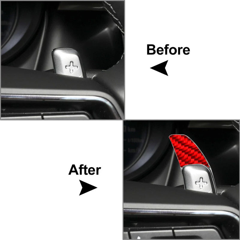 Porsche Macan 911 Panamera Red Steering Wheel Shifter Paddle Extensions