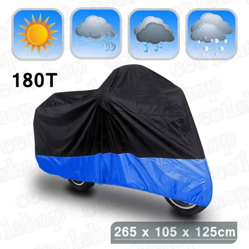 Yamaha V-Star XVS 650 1100 Custom Silverado Motorcycle Cover / XXL /