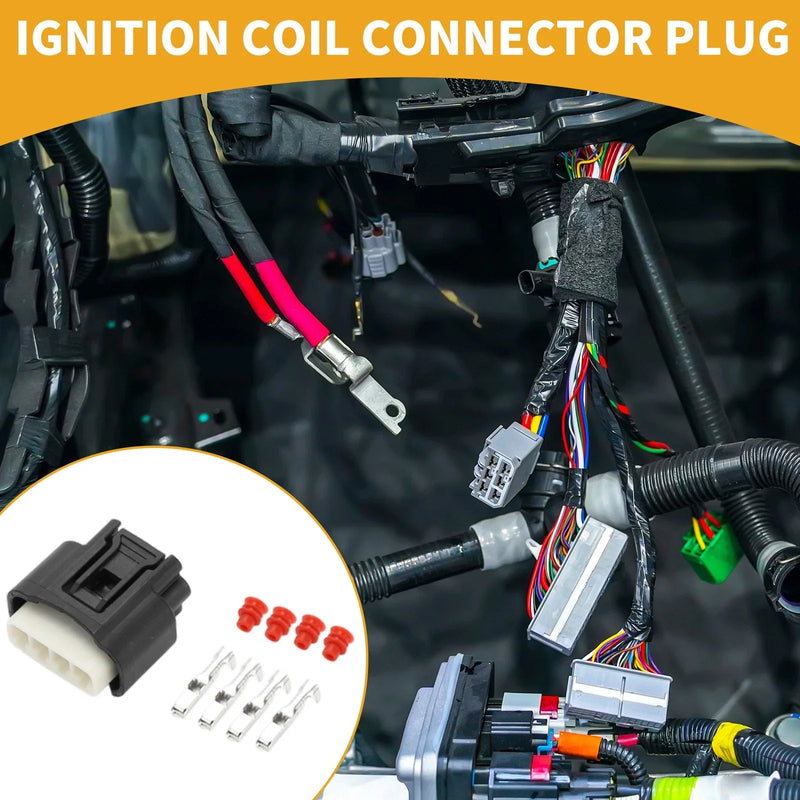 Toyota 4 Pin Ignition Coil Connector Plug (1990-2023)