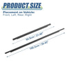 Toyota FJ Cruiser 4pcs Window Weatherstrip Door Seal Belt (2007–2014)