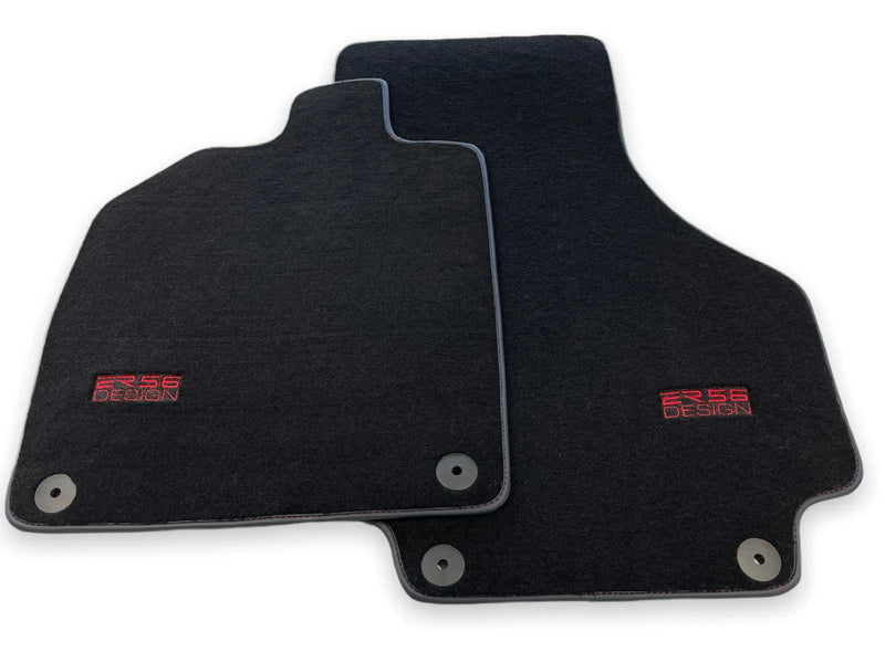 AUDI R8 2015-2023 Black Tailored Carpets ER56 Design Floor Mats