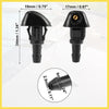 Honda Civic 2 x Windshield Wiper Washer Nozzles (2006-2011)