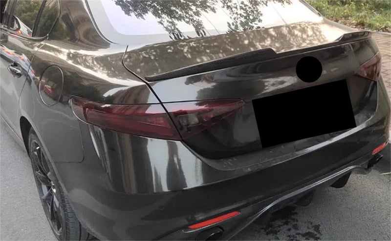 Alfa Romeo Giulia Sedan Carbon Fiber Boot Rear Spoiler M4 Style (2015-2022)