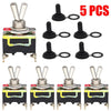Car Dash Light Marine Boat 5x Toggle Switch 12V ON/OFF
