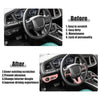 Dodge Charger Challenger 2015-2021 - Pink Steering Wheel Trim