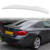 BMW 4 Series F32 (2013-2019) - Alpine White ABS Boot Spoiler