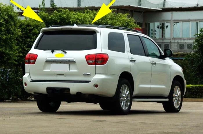 Toyota Sequoia with LED Light Rear Factory Style Spoiler Wing (2008-2018)