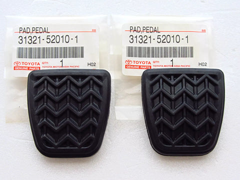 Toyota Hilux & 2002-2006 Corolla 2 x Genuine Brake Clutch Pedal Pads (2005-2014)