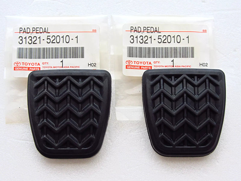Toyota Hilux & 2002-2006 Corolla 2 x Genuine Brake Clutch Pedal Pads (2005-2014)