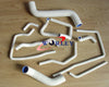 Subaru Impreza WRX STI GDA GDB EJ205 207 Silicone Radiator Hose Kit (02-07)