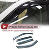 Mazda CX-5 Side Vent Visors Black Window Deflectors (2017-2024)