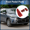 Toyota Corolla Cross 3 x Automatic Foot Accelerator Pedal Covers (18-24)