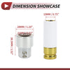 Porsche Cayenne Set of 2 Wheel Lock Lug Nuts with Anti-theft Key (2003-2023)