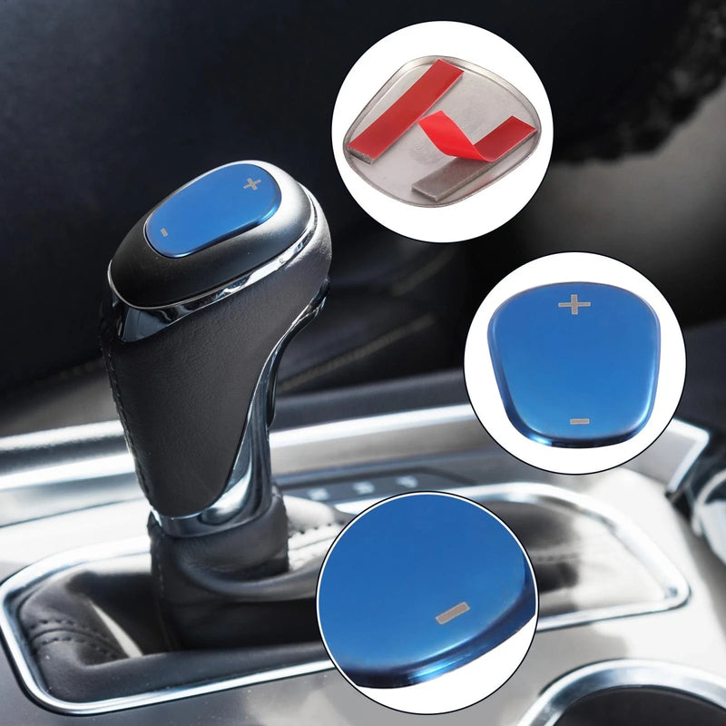 Chevrolet Equinox (2018-2020) Blue Gear Shift Knob Cover Sticker