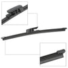 Hyundai Veloster Rear Windshield Wiper Blade Arm Set 230mm (2011-2018)
