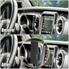 Jeep Wrangler JL JLU & Gladiator JT Phone Holder Mount Kit (2018-2023)