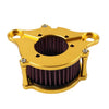 Harley Sportster XL 883 XL 91-22 Gold Clear Air Cleaner Intake Filter