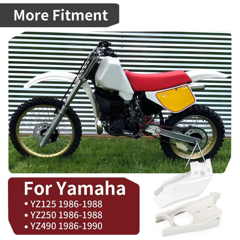 Yamaha YZ125 YZ250 YZ490 Swing Arm Chain Guard Kit