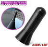 Universal Car Radio FM - Black Carbon Fiber 1.4in Antenna