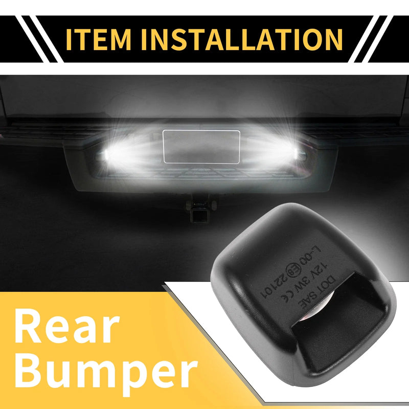 Nissan TITAN License Plate Light Tag Lamp White (2007-2015)