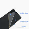 2017-2020 Hyundai Elantra Black Door Trim Window Pillar Posts (2017-2020)
