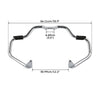 Indian Chief Vintage Chieftain Black/Chrome Mustache Highway Bar (2014-2025)