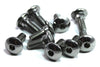 Kawasaki m6 x 16mm Stainless Fairing Bolts + 4mm Shoulder 2 x