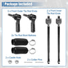 Toyota Matrix 6 Pcs Tie Rod End Links with Boot (2003-2008)