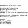 Honda XR250 XR400 Racing Rear Footrests (1996-2004)