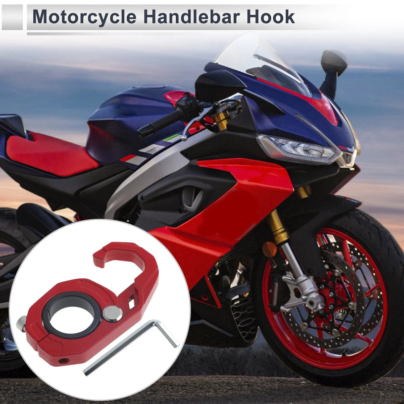 Scooters Motorcycle Hanging Hook 1 Set Hexagonal Aluminum Alloy Hook